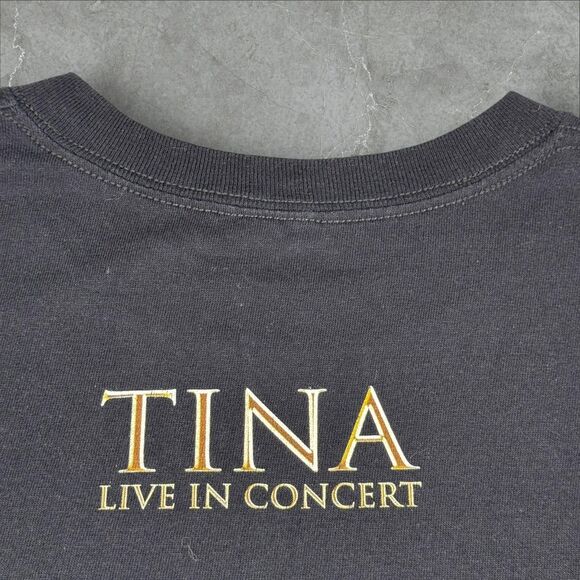 VTG Y2K Tina Turner "Simply The Best" Final Tour “Tina Live in Concert” - XL - Picture 6 of 7